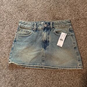 NWT PacSun denim mini skirt